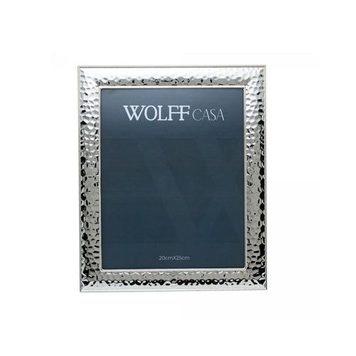 Porta-Retrato em aço inox Wolff Aspect 20x25cm Prata Porta-Retrato em aço inox Wolff Aspect 20x25cm Prata