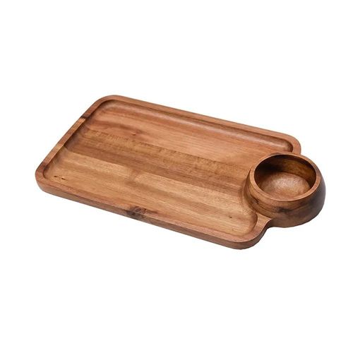 Tábua para petiscos em acácia Kenya 4,5x4,3x16,5cm Tábua para petiscos em acácia Kenya 4,5x4,3x16,5cm