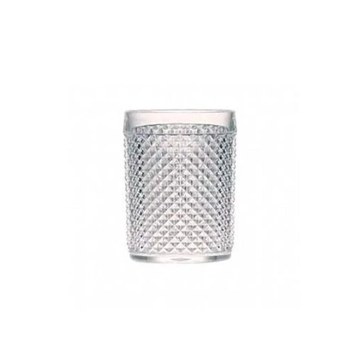 Copo baixo em acrílico alto relevo Kenya Diamond 400ml