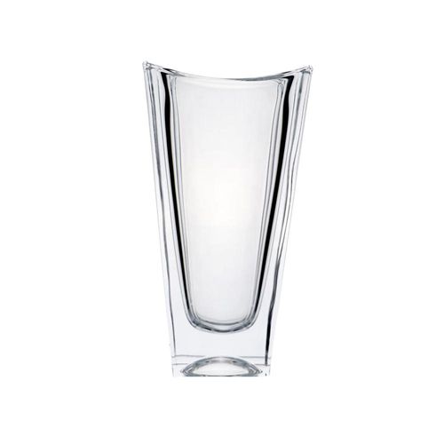 Vaso em cristal ecológico Bohemia Okinawa 12,5x7x25,5cm incolor Vaso em cristal ecológico Bohemia Okinawa 12,5x7x25,5cm incolor