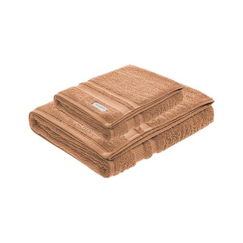 Jogo de toalhas Trussardi Lorenzi 2 peças 86cmx1,50m Corali Jogo de toalhas Trussardi Lorenzi 2 peças 86cmx1,50m Corali