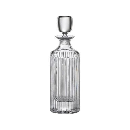 Garrafa para whisky em cristal Bohemia Skyline 750ml transparente