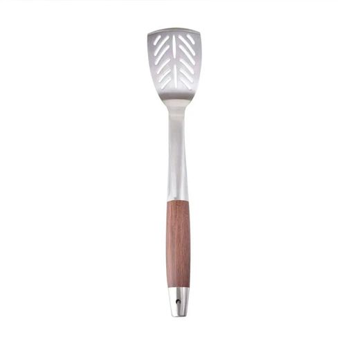 Espátula vazada para churrasco em aço inox Kenya 35,5cm