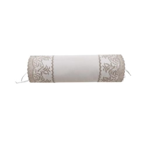 Rolinho Trussardi La Collina 300 fios  16cmx40cm Branco/Legno Rolinho Trussardi La Collina 300 fios  16cmx40cm Branco/Legno