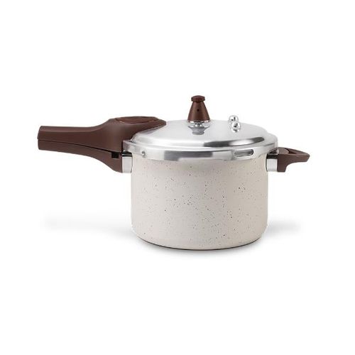 Panela de pressão com indução Brinox Pressure 4,2 litros vanilla Panela de pressão com indução Brinox Pressure 4,2 litros vanilla