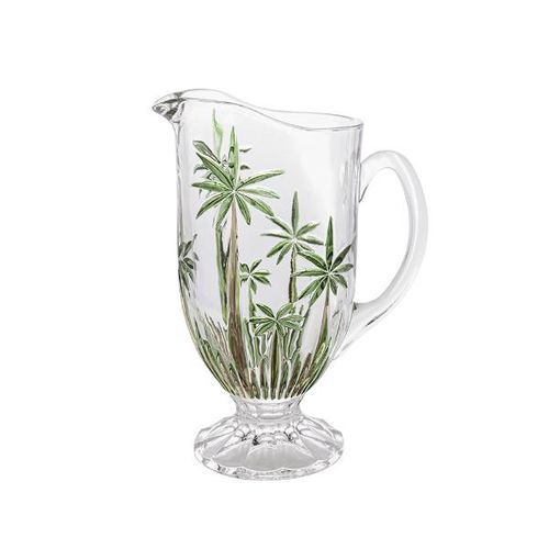 Jarra em cristal ecológico Wolff Palm Tree Sprayed 1,5 litro