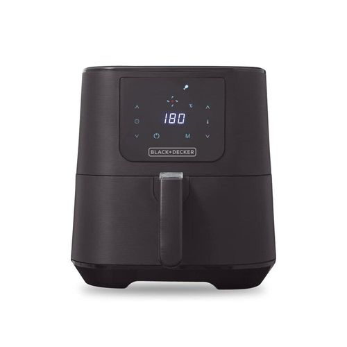 Fritadeira Airfryer sem óleo Black+Decker AFD7-B2 com painel digital 7 litros 220V Fritadeira Airfryer sem óleo Black+Decker AFD7-B2 com painel digital 7 litros 220V