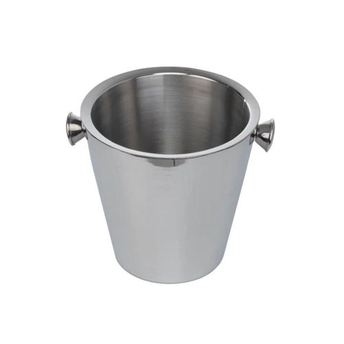 Balde para champanhe em aço inox com parede dupla Fracalanza Freddo 3,8 litros