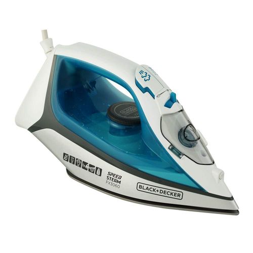 Ferro a vapor Black & Decker Ceramic Gliss 220v azul Ferro a vapor Black & Decker Ceramic Gliss 220v azul