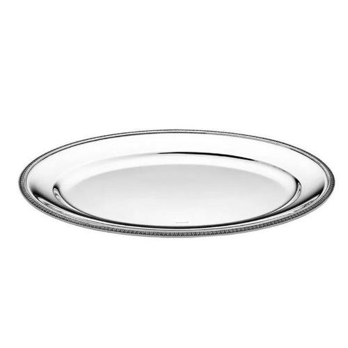 Travessa para peixe em prata Christofle Beauharnais 70cm Travessa para peixe em prata Christofle Beauharnais 70cm