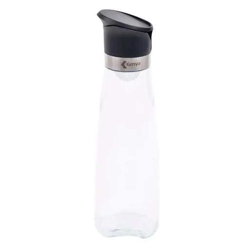 Galheteiro em vidro com abertura por gravidade Kenya 320ml preto