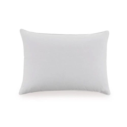 Travesseiro em algodão Trussardi Câmara Dupla 50cm x 90cm branco Travesseiro em algodão Trussardi Câmara Dupla 50cm x 90cm branco