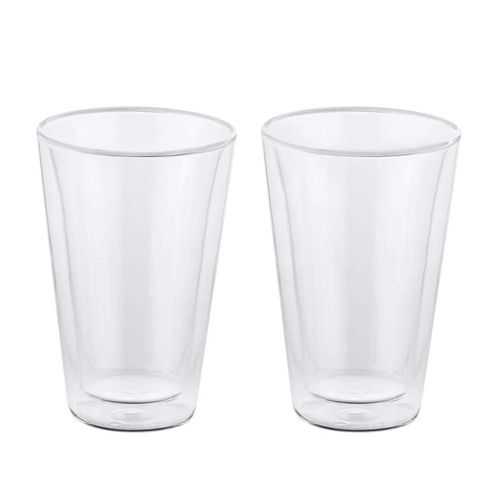 Jogo de copos de parede dupla em vidro Maxwell & Williams Blend 2 peças 400ml