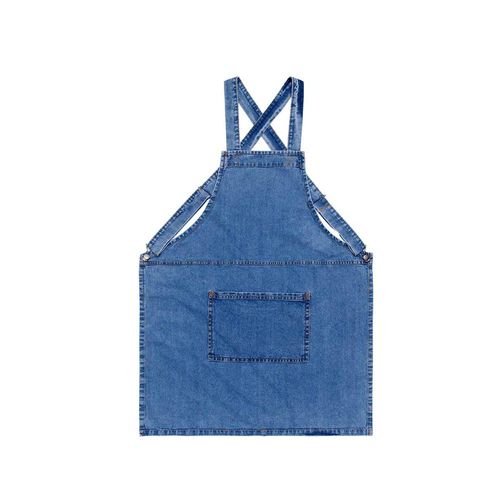 Avental em algodão Copa&Cia Denim Jeans 70x85cm Avental em algodão Copa&Cia Denim Jeans 70x85cm