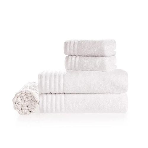 Jogo de Banho Trussardi Imperiale 5 Peças 86cmx1,50m Branco Jogo de Banho Trussardi Imperiale 5 Peças 86cmx1,50m Branco