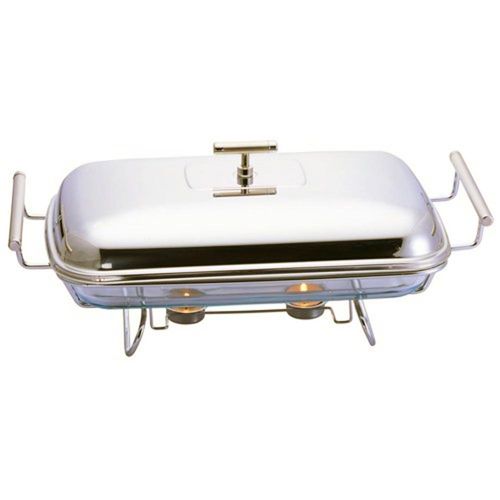 Rechaud em aço inox com tampa Fracalanza Chambord 3 litros: Elegância e versatilidade para servir