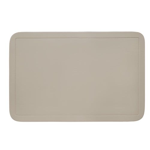 Lugar americano retangular em plástico Copa&Cia Color 29x44cm areia Lugar americano retangular em plástico Copa&Cia Color 29x44cm areia