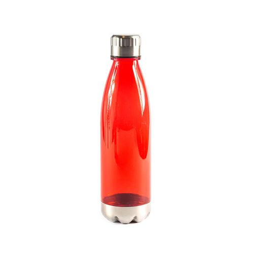 Garrafa de aço inox e plástico Hudson 700ml Vermelha Garrafa de aço inox e plástico Hudson 700ml Vermelha