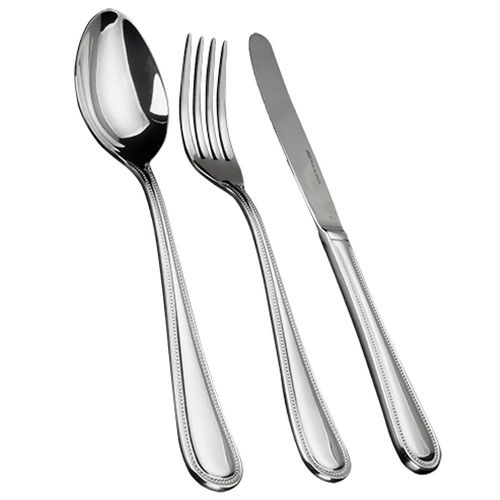Faqueiro em aco inox Fracalanza Pearl 101 peças para 12 pessoas