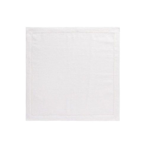 Guardanapo de linho Copa&Cia 50x50cm off-white