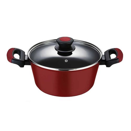 Caçarola Oxford Everyday Vermelha Antiaderente 24cm para Indução Caçarola Oxford Everyday Vermelha Antiaderente 24cm para Indução