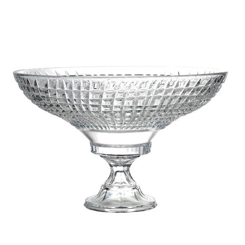 Centro de mesa cristal com pé L'Hermitage Framentti 26x23,2cm transparente Centro de mesa cristal com pé L'Hermitage Framentti 26x23,2cm transparente