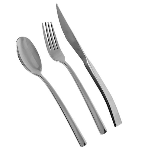 Faqueiro em aco inox Fracalanza Ravel 101 peças para 12 pessoas