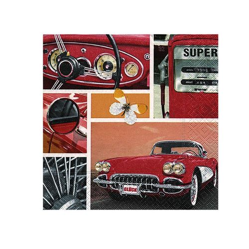 Guardanapos Paper Design Road Runner em papel Xmas 20 folhas 33x33cm Guardanapos Paper Design Road Runner em papel Xmas 20 folhas 33x33cm