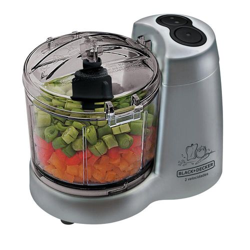 Mini Processador de Alimentos Black+Decker, 2 Velocidades, 220V, Cinza - HC32-B2 Mini Processador de Alimentos Black+Decker, 2 Velocidades, 220V, Cinza - HC32-B2