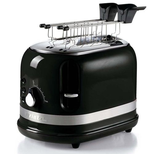 Torradeira elétrica Ariete 149 Moderna 6 níveis de tostagem preta 750w 220v