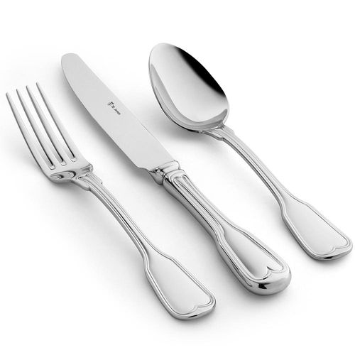 Faqueiro em aço inox Saint James Paris 101 Peças: Sofisticação e requinte para a sua mesa Faqueiro em aço inox Saint James Paris 101 Peças: Sofisticação e requinte para a sua mesa