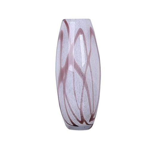 Vaso murano em vidro L'Hermitage 16x40cm champanhe Vaso murano em vidro L'Hermitage 16x40cm champanhe