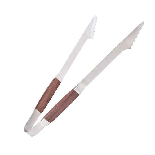 Pinça para churrasqueiras em aço inox Kenya 43cm x 5cm
