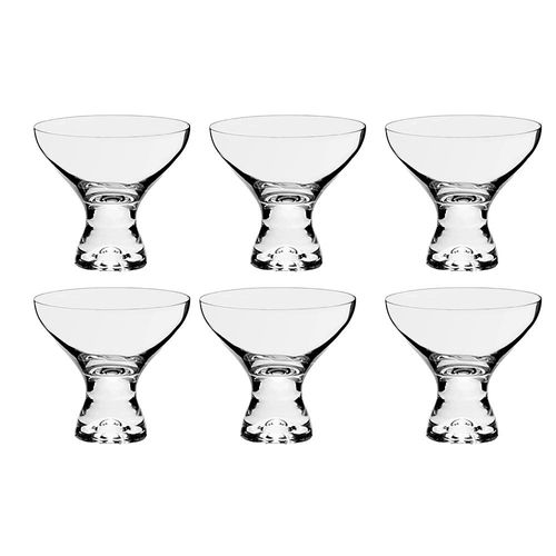 Jogo de taças para sobremesa Bohemia Vega 330ml 6 peças Jogo de taças para sobremesa Bohemia Vega 330ml 6 peças