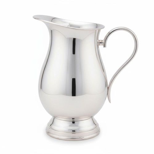 Jarra em Prata Silverlux Classica Croisé 1,6 Litro, Banho de Prata, Luxo e Tradição para Servir