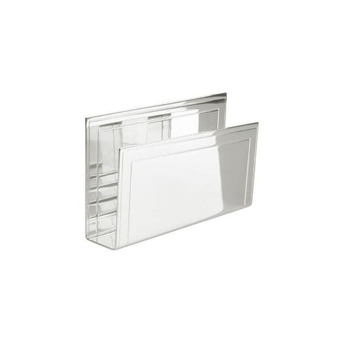 Porta guardanapo retangular com friso Saint James 15x9cm Porta guardanapo retangular com friso Saint James 15x9cm