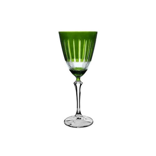 Taça para água em cristal L'Hermitage Elizabeth 350ml verde Taça para água em cristal L'Hermitage Elizabeth 350ml verde