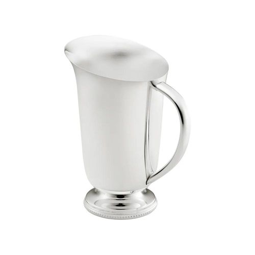 Jarra St. James Bloom 1,3 L - Banho de Prata com Detalhes Pérola