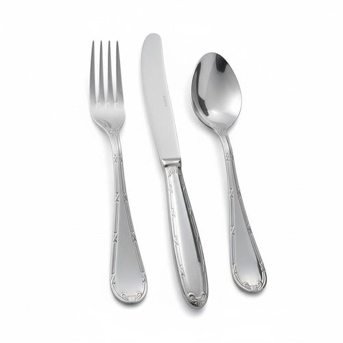 Faqueiro Fracalanza Croise 101 Peças Aço Inox Com Estojo Madeira para 12 Pessoas Mesa Fina Faqueiro Fracalanza Croise 101 Peças Aço Inox Com Estojo Madeira para 12 Pessoas Mesa Fina