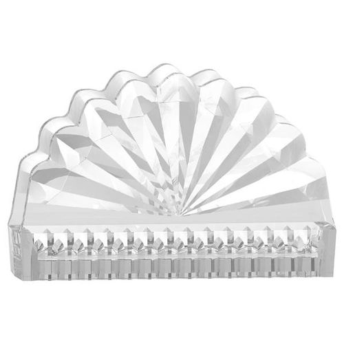 Porta-guardanapo em vidro L'Hermitage Brazilia 12,2x8,5cm - 28796 Porta-guardanapo em vidro L'Hermitage Brazilia 12,2x8,5cm - 28796