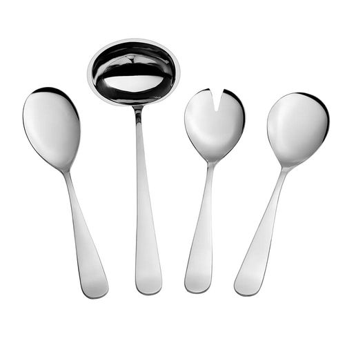 Jogo de utensílios para servir em inox St. James Casual New Breeze 4 peças