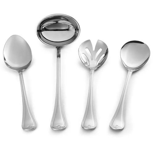 Jogo de utensílios para servir em inox St. James Casual Versailles 4 peças Jogo de utensílios para servir em inox St. James Casual Versailles 4 peças
