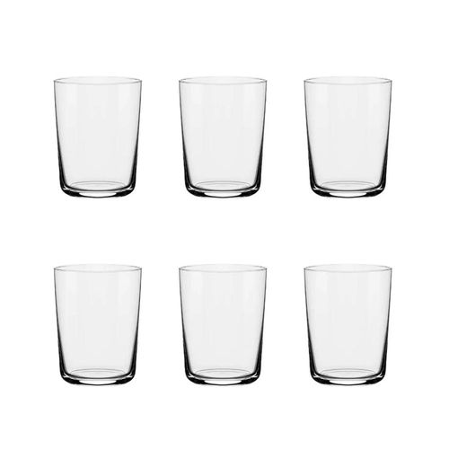 Jogo 6 Copos Cristal Oxford Ginga Suco 340 Ml: Resistente Jogo 6 Copos Cristal Oxford Ginga Suco 340 Ml: Resistente