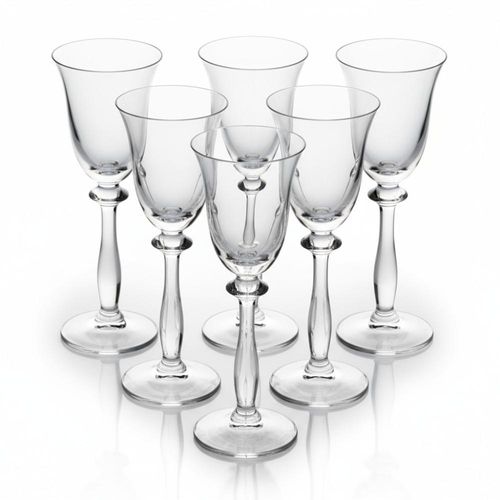 Jogo de Taças para Licor Bohemia Angela 60ml: Refinamento em Cristal para o Pós-Jantar Jogo de Taças para Licor Bohemia Angela 60ml: Refinamento em Cristal para o Pós-Jantar