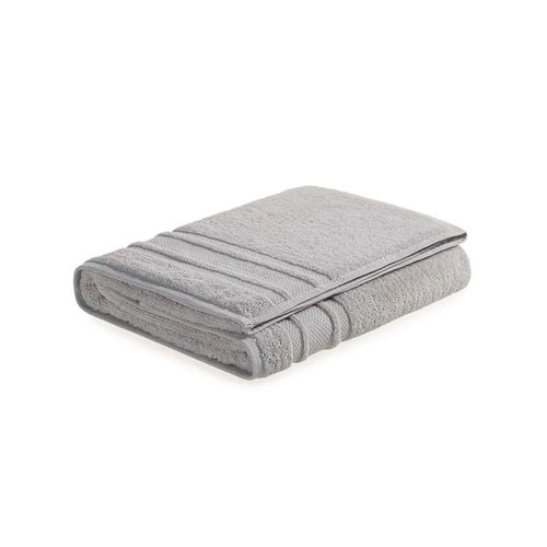 Toalha de rosto Trussardi Lecce em algodão 48x80cm gelo Toalha de rosto Trussardi Lecce em algodão 48x80cm gelo