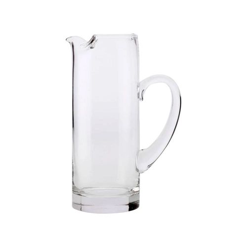 Jarra em vidro Maxwell & Williams Cilíndrica 26,5cm 1,5 litro incolor