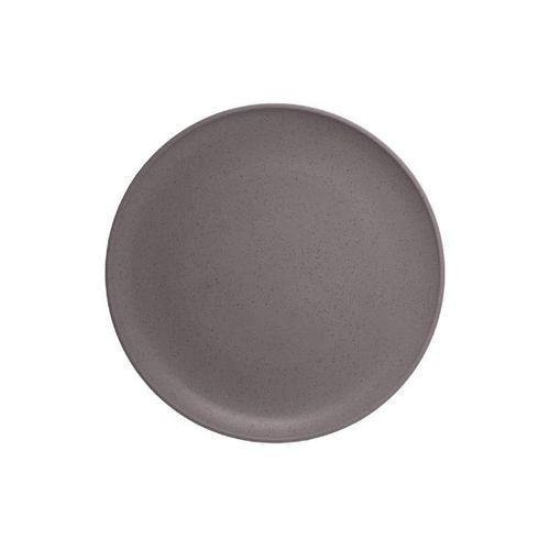 Prato sobremesa em fibra de Pinho e PP Pine Wolff 19,5cm chumbo