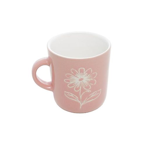 Caneca em porcelana Wolff Flowers 170ml rosa Caneca em porcelana Wolff Flowers 170ml rosa