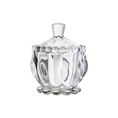 Bomboniere em vidro L'Hermitage 8,7x10cm incolor 30219 Bomboniere em vidro L'Hermitage 8,7x10cm incolor 30219