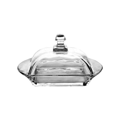 Manteigueira de Cristal Ecológico L'Hermitage Kite com Tampa 10,5x17,2x9cm Manteigueira de Cristal Ecológico L'Hermitage Kite com Tampa 10,5x17,2x9cm